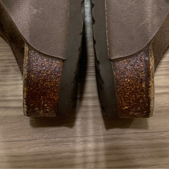 Birkenstock Arizona Birko-Flop Slide Sandal Brown Size 36 - Picture 13 of 14
